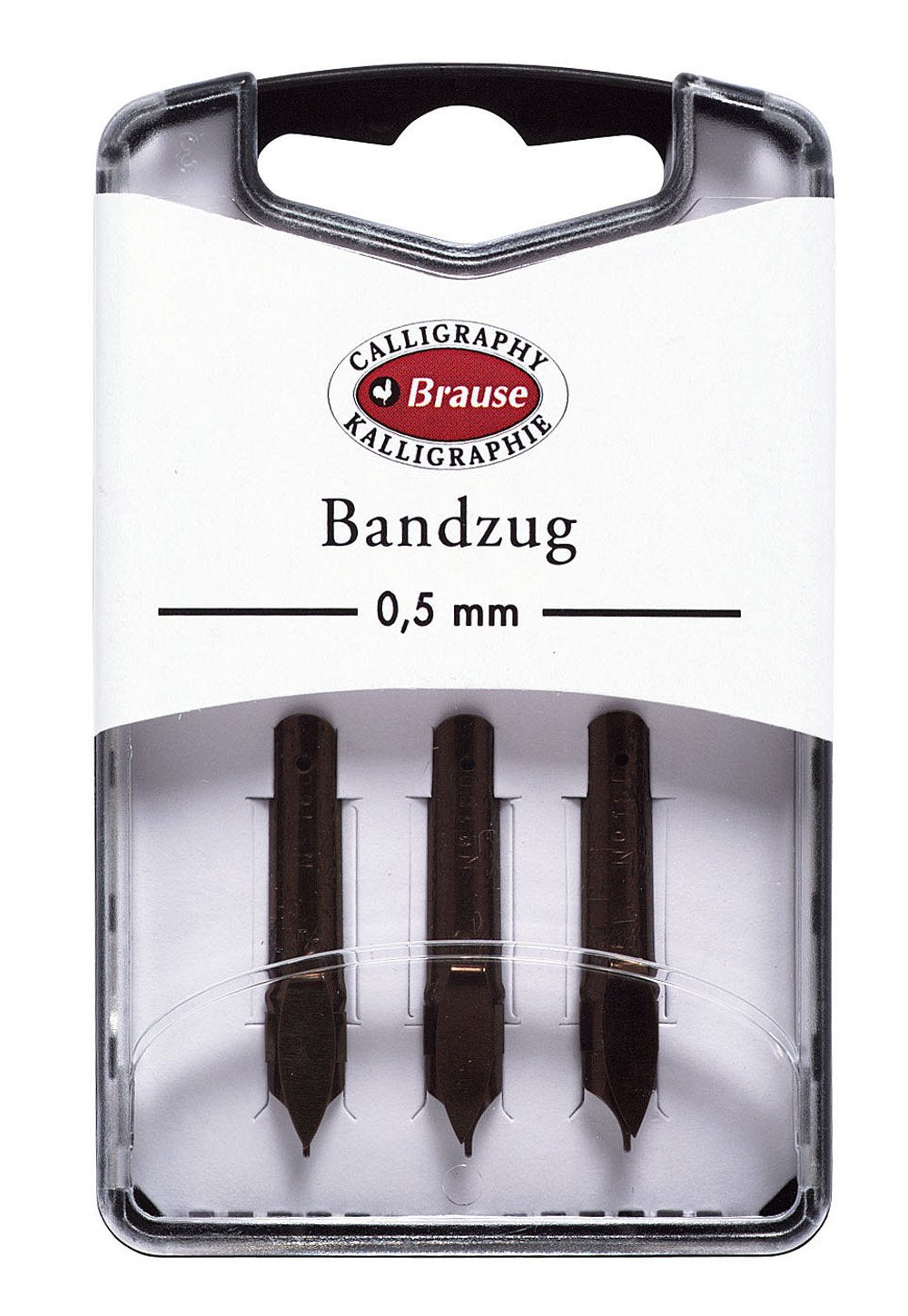 BRAUSE 3 Nibs Bandzug Boite De 3 Plumes