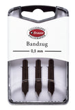 BRAUSE 3 Nibs Bandzug Boite De 3 Plumes
