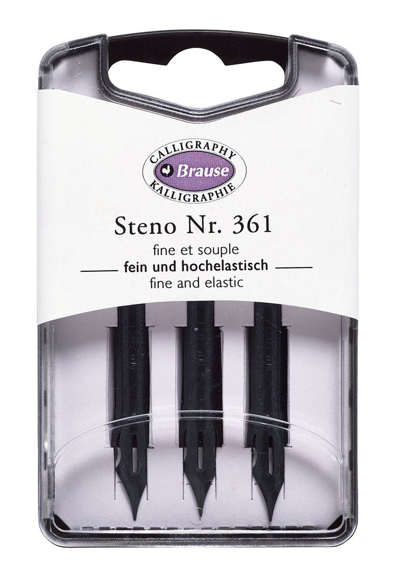 BRAUSE 3 Nibs Nr361B Steno EF
