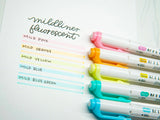 ZEBRA Mildliner Highlighter 5Colors Set