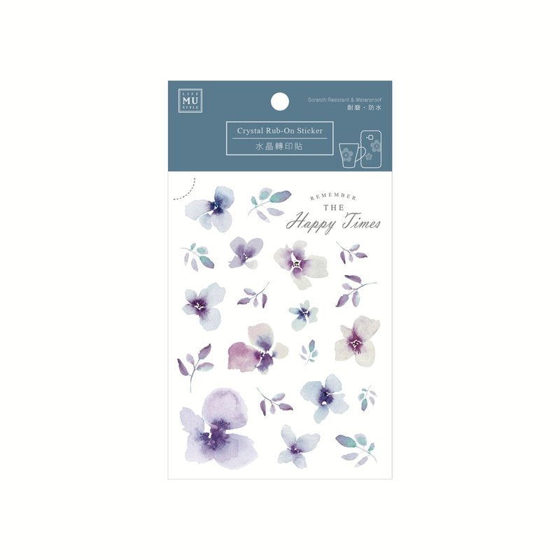 MU Craft Crystal Rub-On Sticker