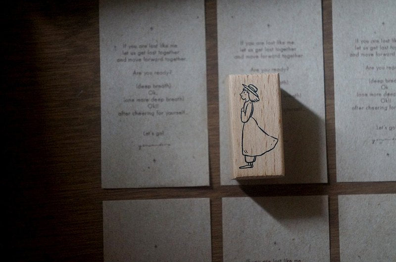 YAMADORO Rubber Stamp Departure Time