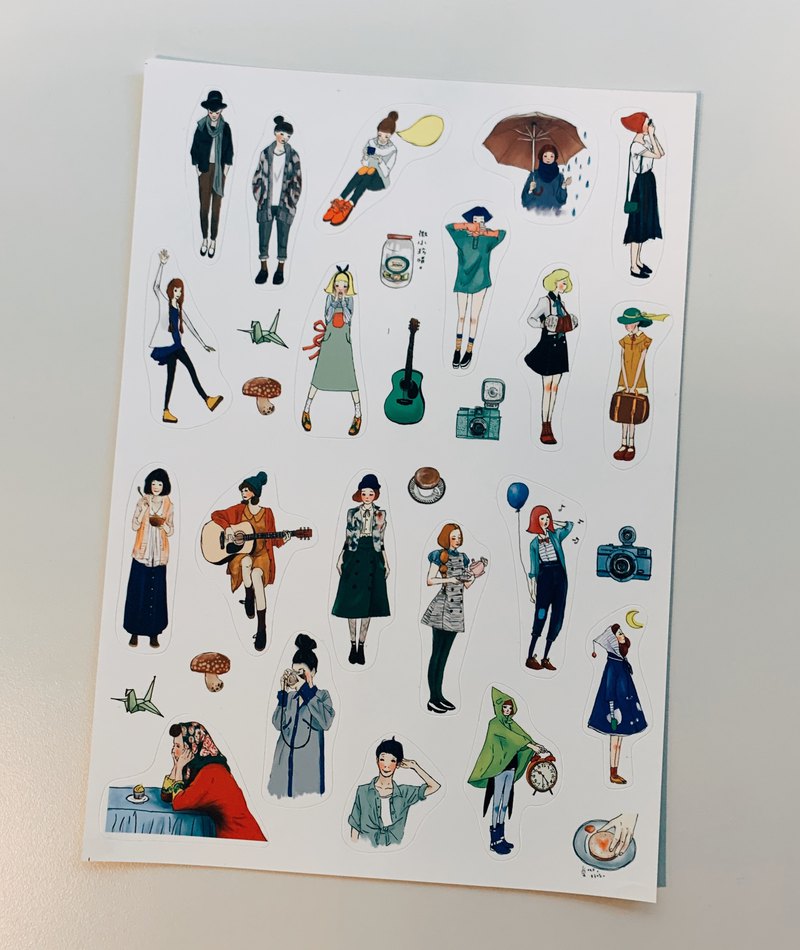 LA DOLCE VITA Sticker A5 Girls's Mind Set