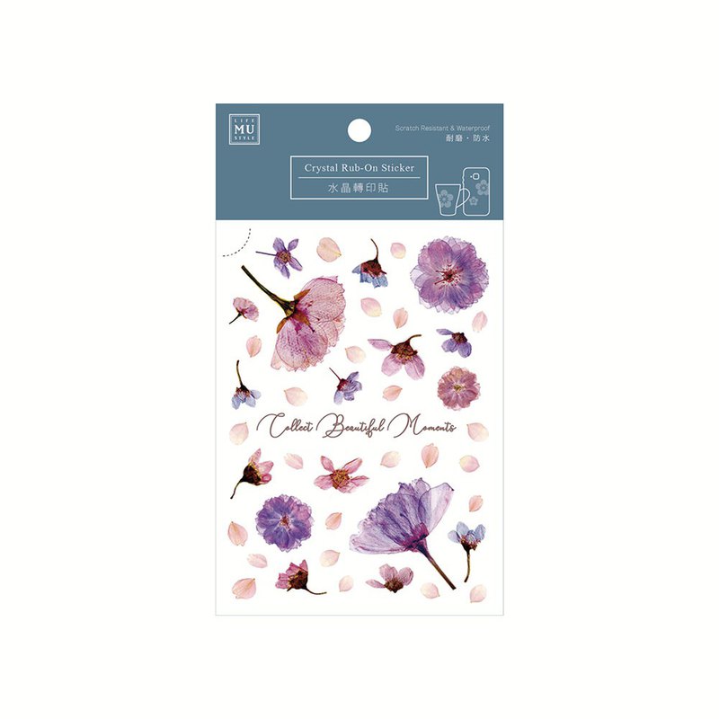 MU Craft Crystal Rub-On Sticker