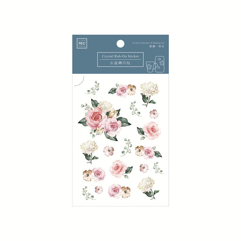 MU Craft Crystal Rub-On Sticker