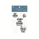 MU Craft Crystal Rub-On Sticker