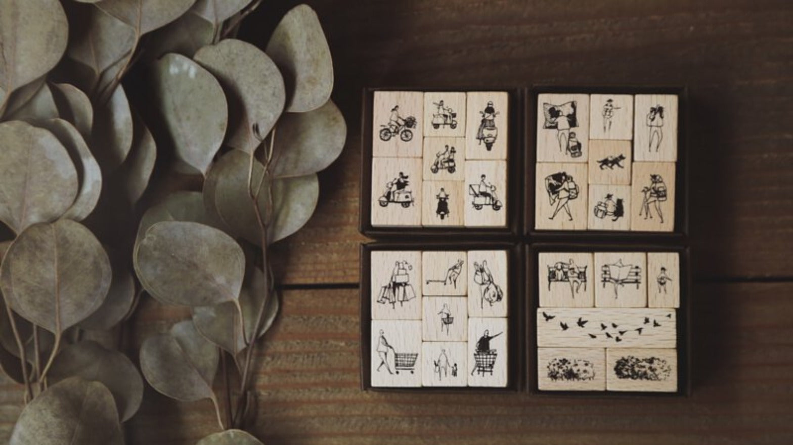 MODAIZHI One Day II Road Stamp Set A