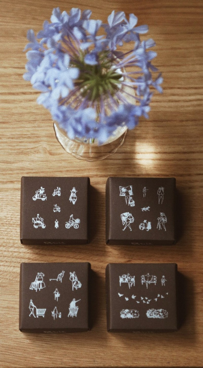 MODAIZHI One Day II Adventure Stamp Set B