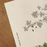 MODAIZHI One Day II Print-On Sticker Big Tree