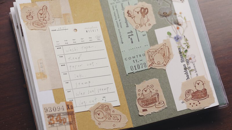 MODAIZHI Stationery Sheep Stamp Set