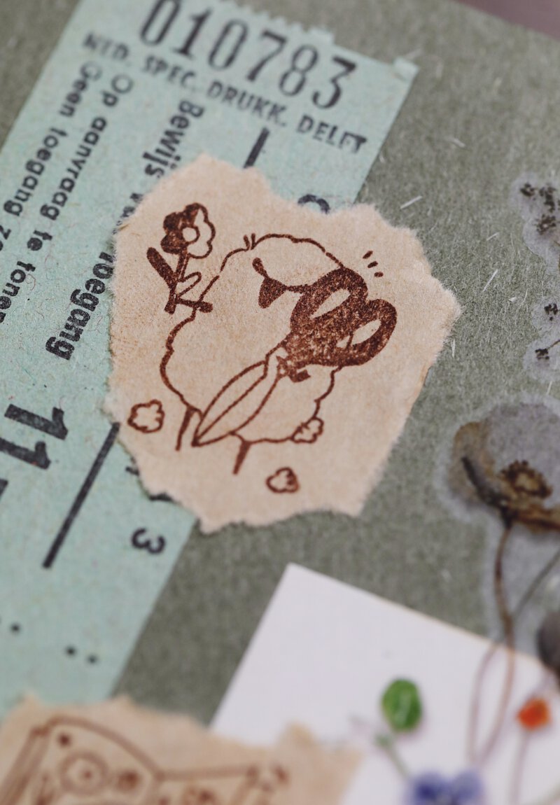 MODAIZHI Stationery Sheep Stamp Set