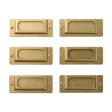 TRC Brass Label Plate