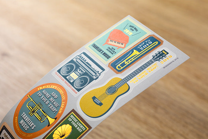 TRAVELER'S Notebook Customized Sticker Set for Diary 2019
