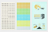TRAVELER'S Notebook Customized Sticker Set for Diary 2021 Monthly