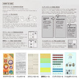 TRAVELER'S 2023 Notebook Customized Dairy Sticker Set