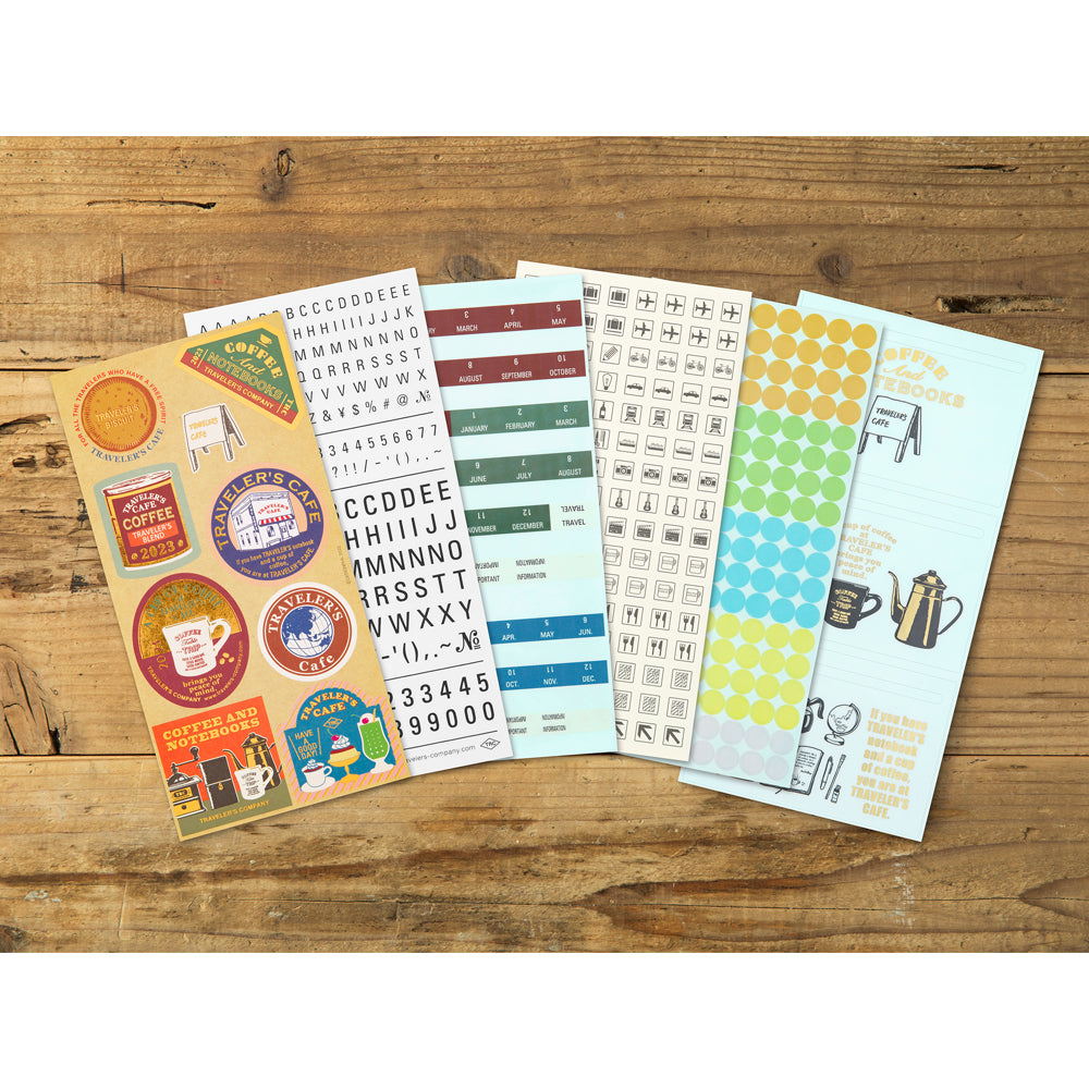 TRAVELER'S 2023 Notebook Customized Dairy Sticker Set