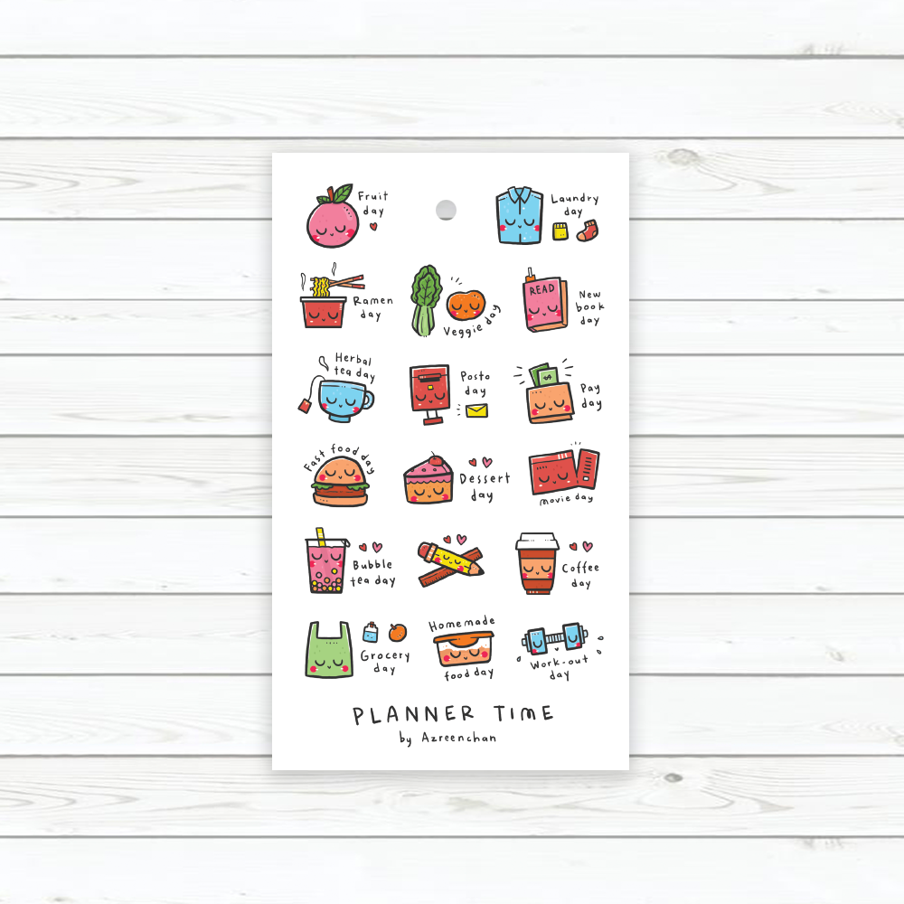 AZREENCHAN Sticker Sheet