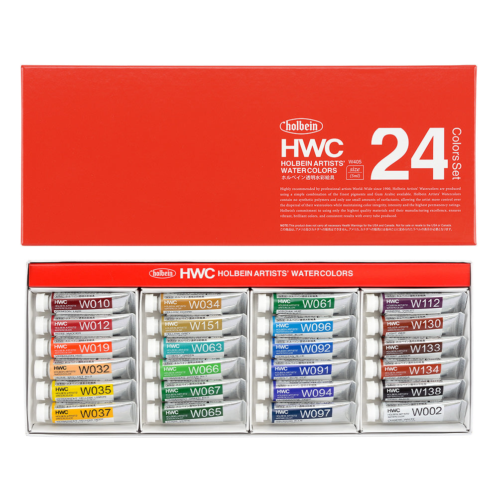 HWC HOLBEIN Watercolor Set 5ml Tube
