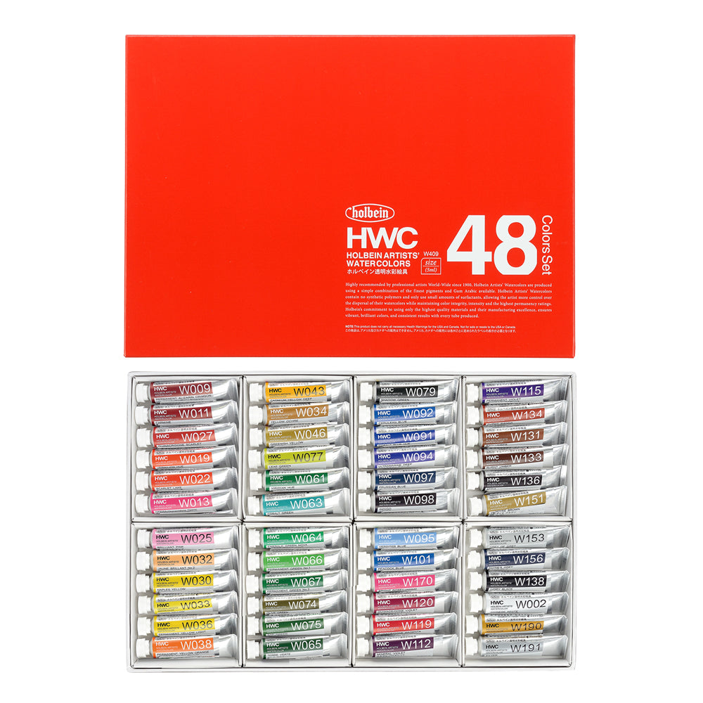HWC HOLBEIN Watercolor Set 5ml Tube