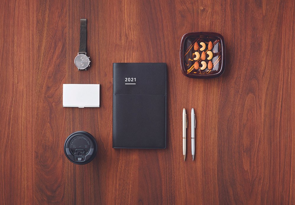KOKUYO 2021 Jibun Techo Diary Biz Mini Matt-Black