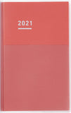 KOKUYO 2021 Jibun Techo Diary Days Mini-Red