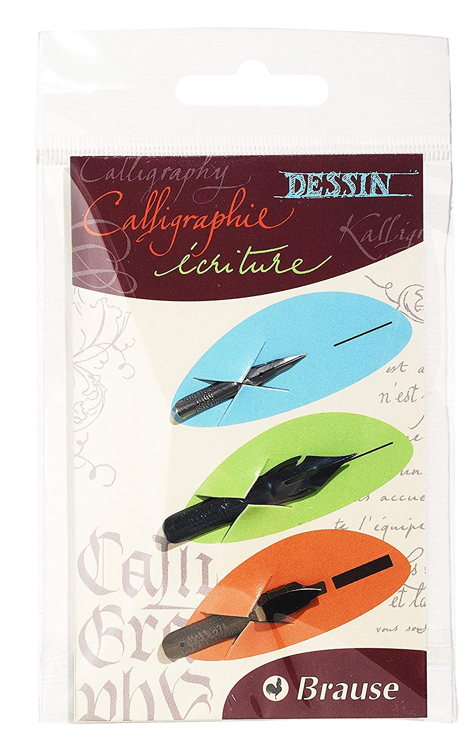 BRAUSE 3 Nibs Mixed 16503B