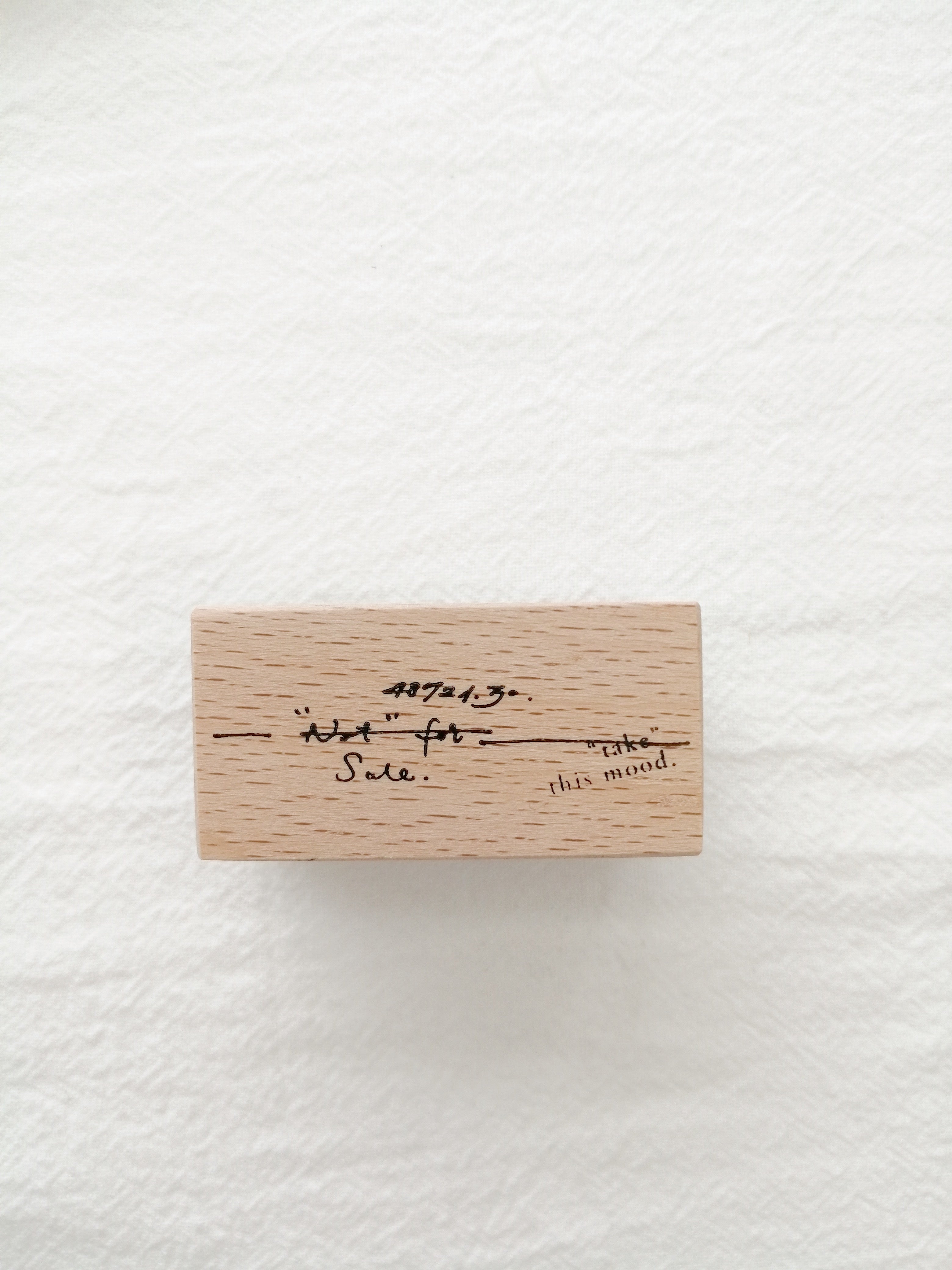 BANFAN Rubber Stamp Vertical Strikeout