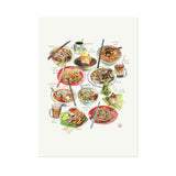 LORONGANDLANE A4 Print Foodie