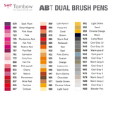 TOMBOW ABT Dual Brush Pen (96 Colors) LIST 9/11