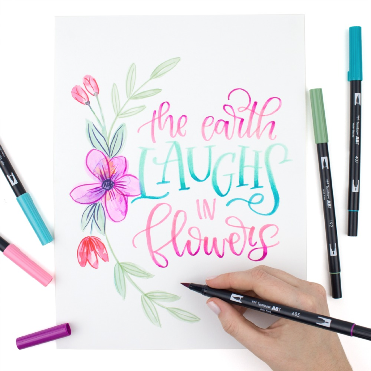 TOMBOW ABT Dual Brush Pen (96 Colors) LIST 7/11