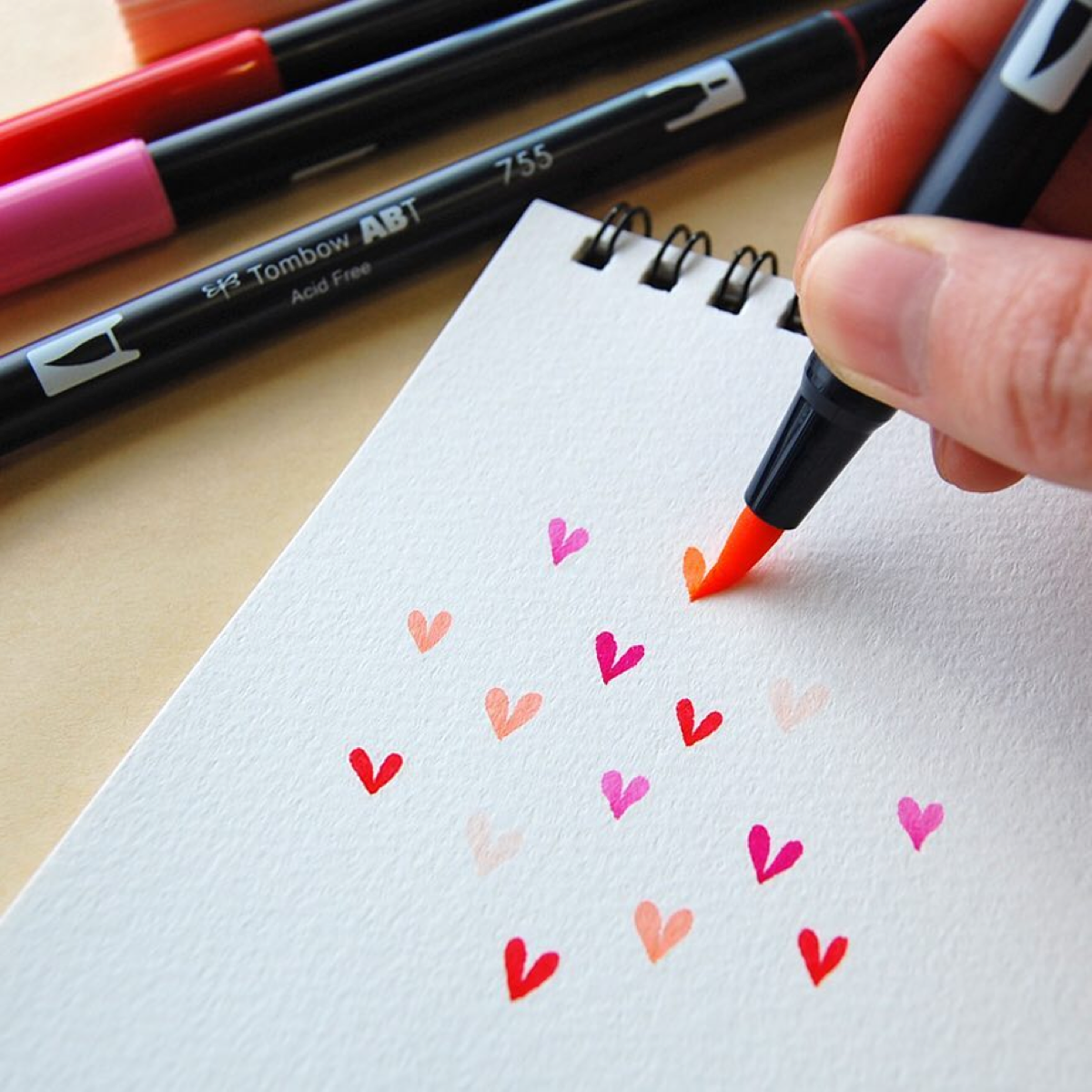 TOMBOW ABT Dual Brush Pen (96 Colors) LIST 5/11