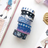 PapergeekCo Washi Tape Dark Winter