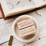 PENSPAPERSPLANNER Rubber Stamp Wabi-Sabi