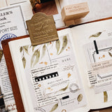 PENSPAPERSPLANNER Rubber Stamp Wabi-Sabi