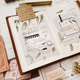 PENSPAPERSPLANNER Rubber Stamp Wabi-Sabi