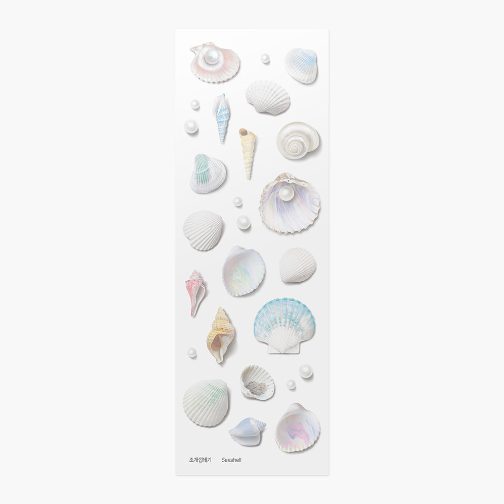 Appree Nature Sticker Seashell