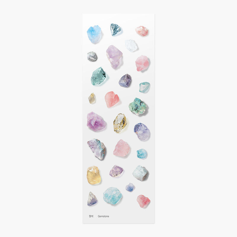 Appree Nature Sticker Gemstone