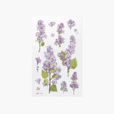 Appree Pressed Flower Sticker Lilac