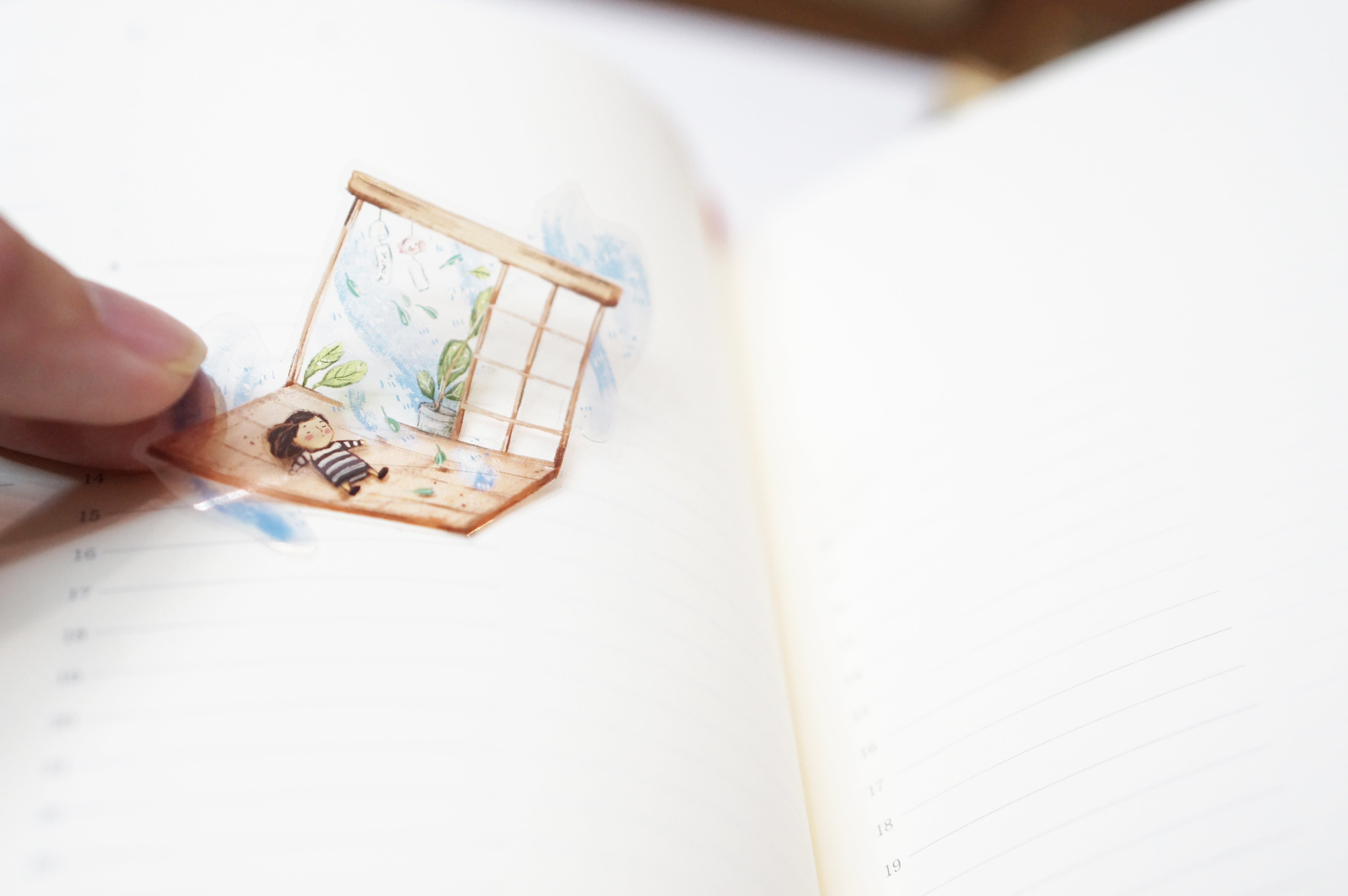 BLACK MILK PROJECT Mini Sticker Sheet - Afternoon Nap