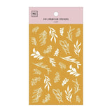 MU Craft Foil Print-On Sticker Leaves 002