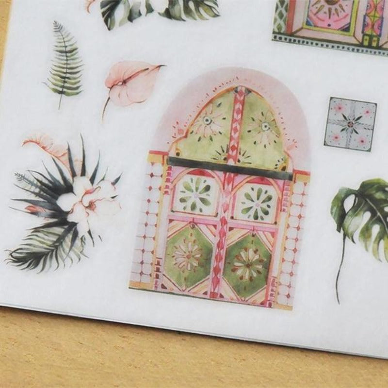 MU Craft Print-On Sticker Moroccan House 095