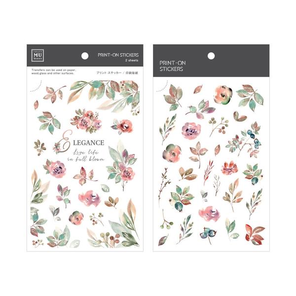 MU Craft Print-On Sticker Elegance 142