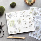 MU Craft Print-On Sticker - 150 Flower & Bird