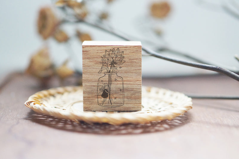 BLACK MILK PROJECT Rubber Stamp - Bloom Fairy
