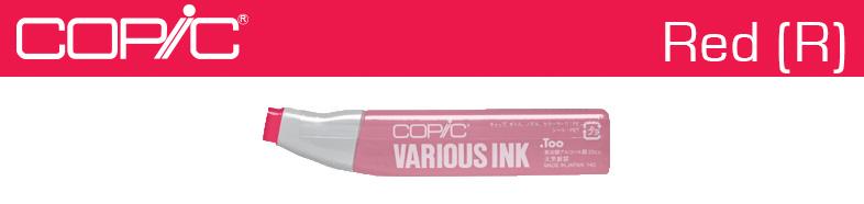 COPIC Various Ink Refill RED (R00-R59)