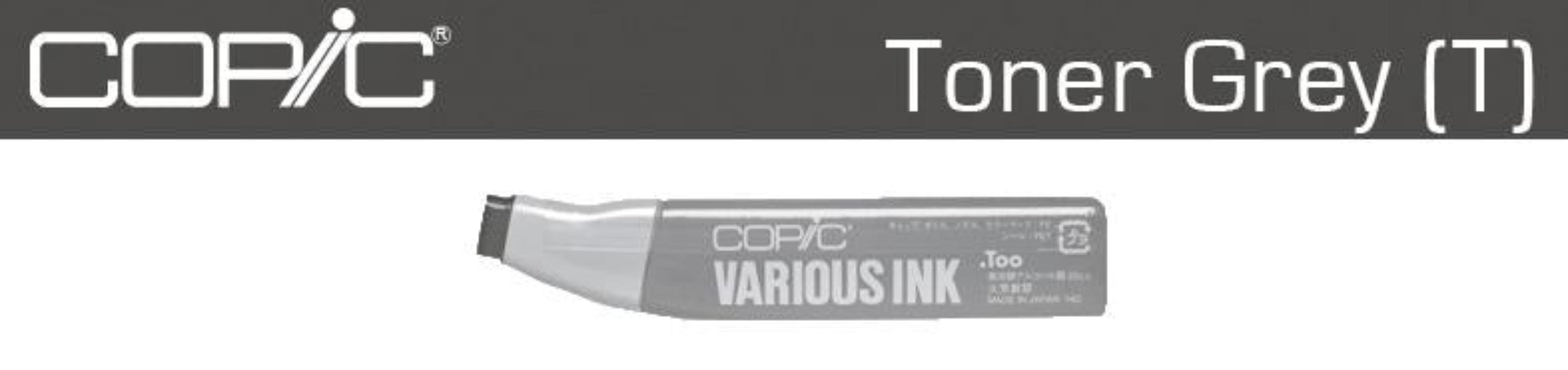 COPIC Various Ink Refill TONER GREY (T1-T6)