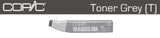 COPIC Various Ink Refill TONER GREY (T1-T6)