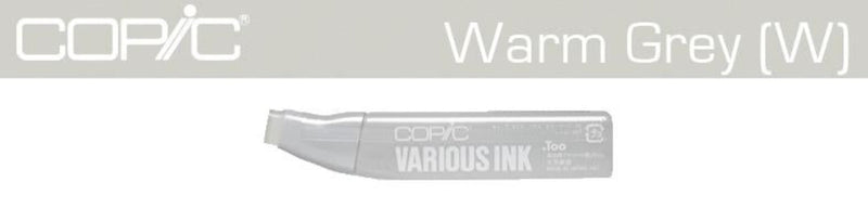 COPIC Various Ink Refill WARM GREY (W0-W7)