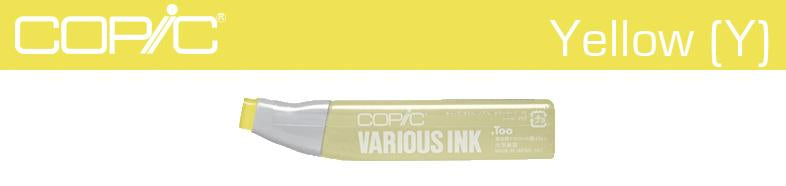 COPIC Various Ink Refill YELLOW (Y06-Y17)
