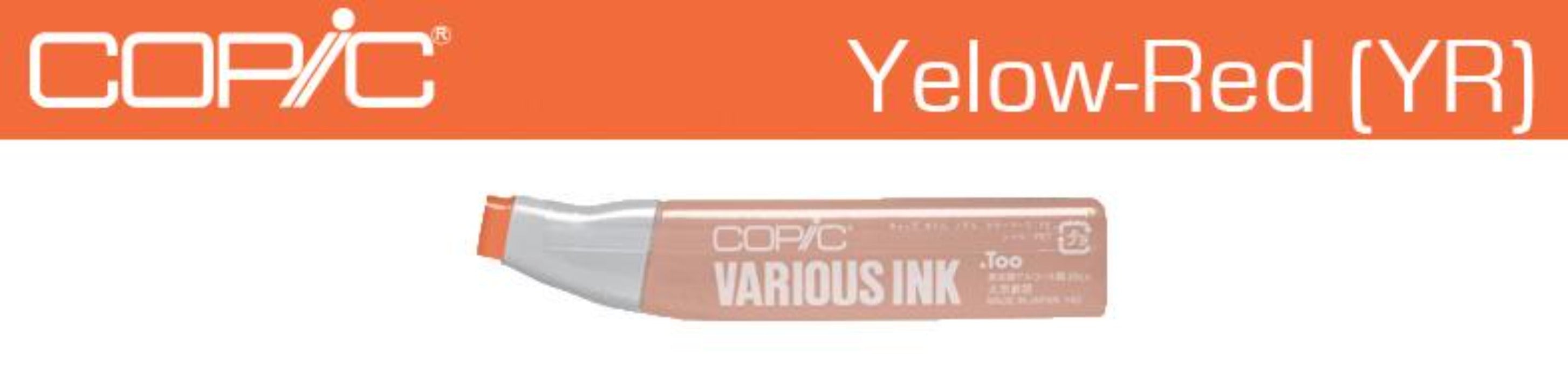 COPIC Various Ink Refill YELLOW RED (YR000-YR20)